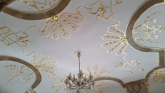 Bild einer Stuck Vergoldung